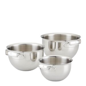 Hestan Provisions rostfri bunke skålset 3 delar