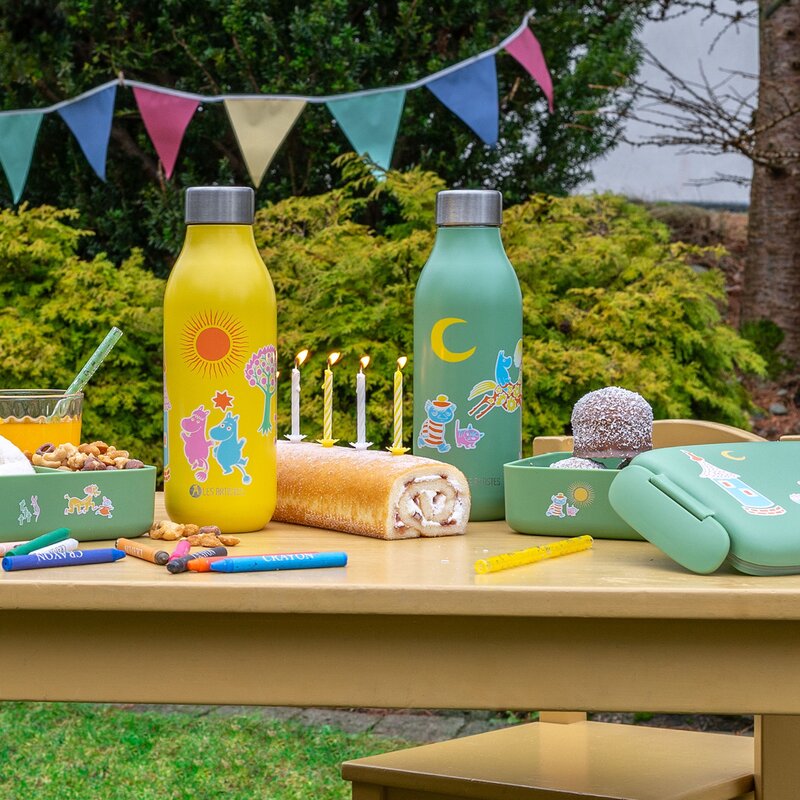 Modern House Mumin Fest termosflaska 0,5 L gul/multi