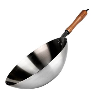 Ibili wokpanna 32 cm kolstål