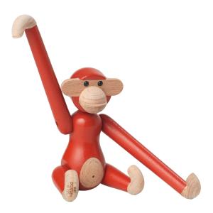 Kay Bojesen Denmark Apa Mini Vintage 9,5 cm Röd