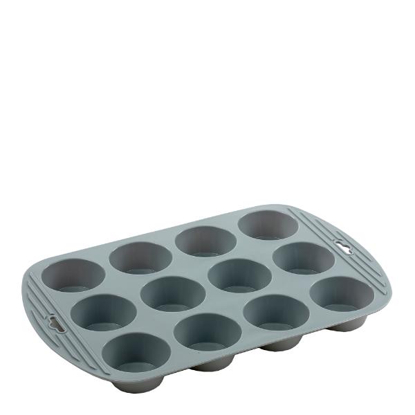 Funktion Muffinsform för 12 muffins 36x23 cm Grå