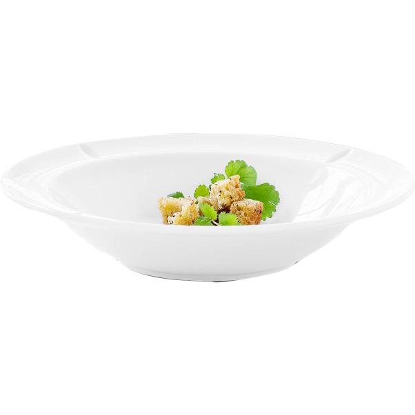 Grand cru Soft Djuptallrik Ø21,5 cm Vit
