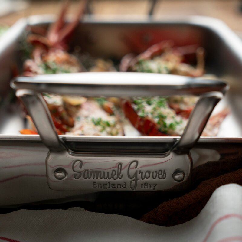 Samuel Groves Classic Stainless ugnsform 28x18 cm