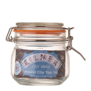 Kilner Clip Top konserveringsburk 0,5 L rund