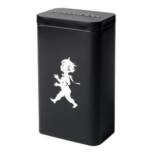 SOLSTICKAN Kaffeburk Svart matt