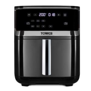 Tower Airfryer med Ångfunktion, 7 L Svart
