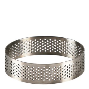 Blomsterbergs Tårtring med hål 8 cm stål