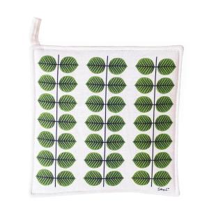 Stig L Berså grytlapp 23x23 cm grön