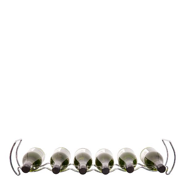 Hahn Kitchenware Vinställ stapelbar 6 flaskor Krom