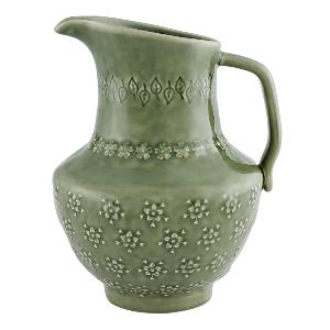 Bordallo Pinheiro Flora kanna 1,5 L grön