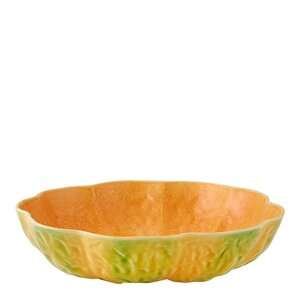 Bordallo Pinheiro Pumpkin salladsskål 33,5 cm pumpa orange