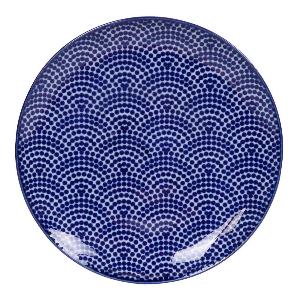 Tokyo Design Studio Nippon Blue Assiett 16 cm Dots