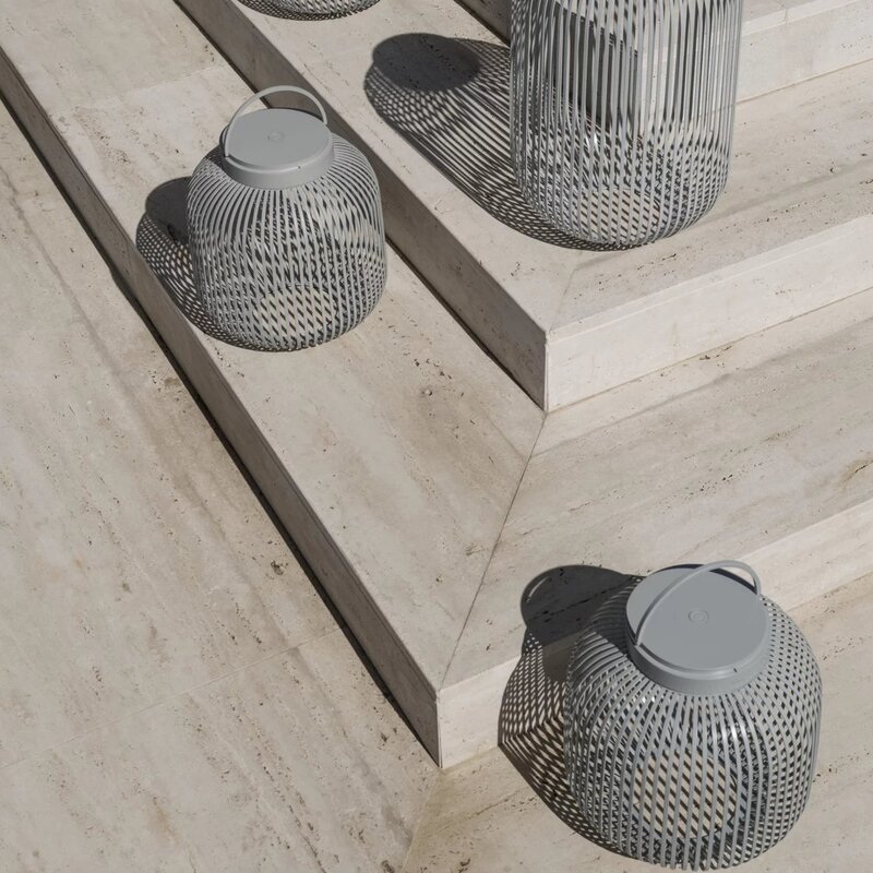 Blomus Lito LED-lampa M 30,5 cm granite gray