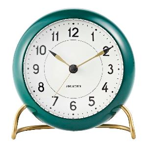 Arne Jacobsen Station Bordsur 11 cm Grön/Mässing