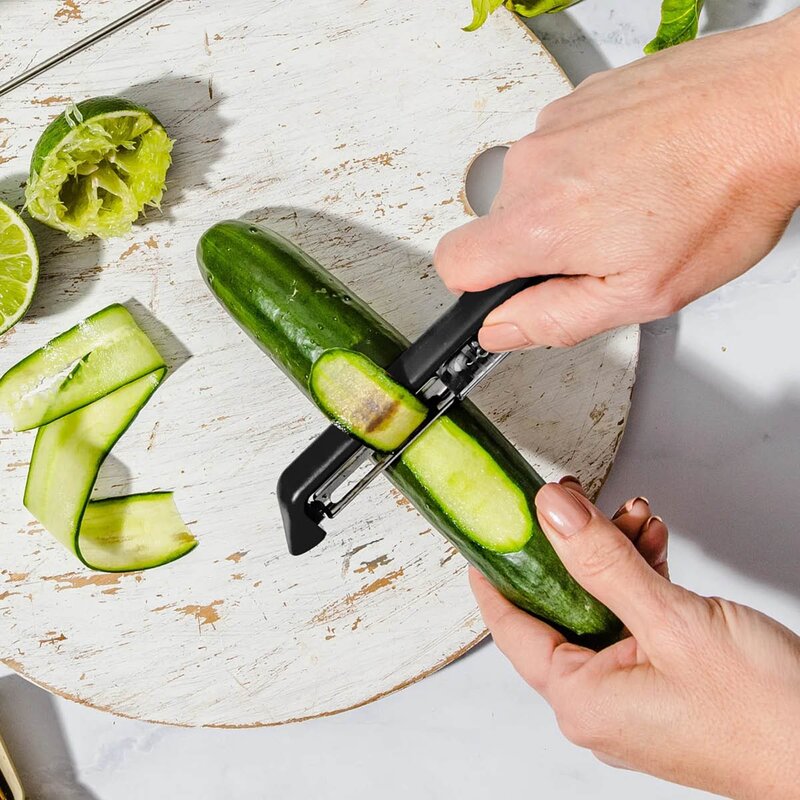 Dreamfarm Skalare med inbyggd slipfunktion 18 cm svart