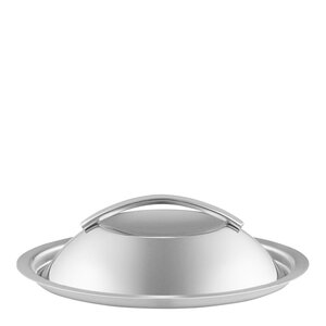 Eva Trio Välvt lock 16 cm rostfritt borstat stål