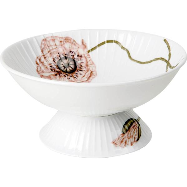 Hammershøi Poppy Skål med fot 16 cm Vit