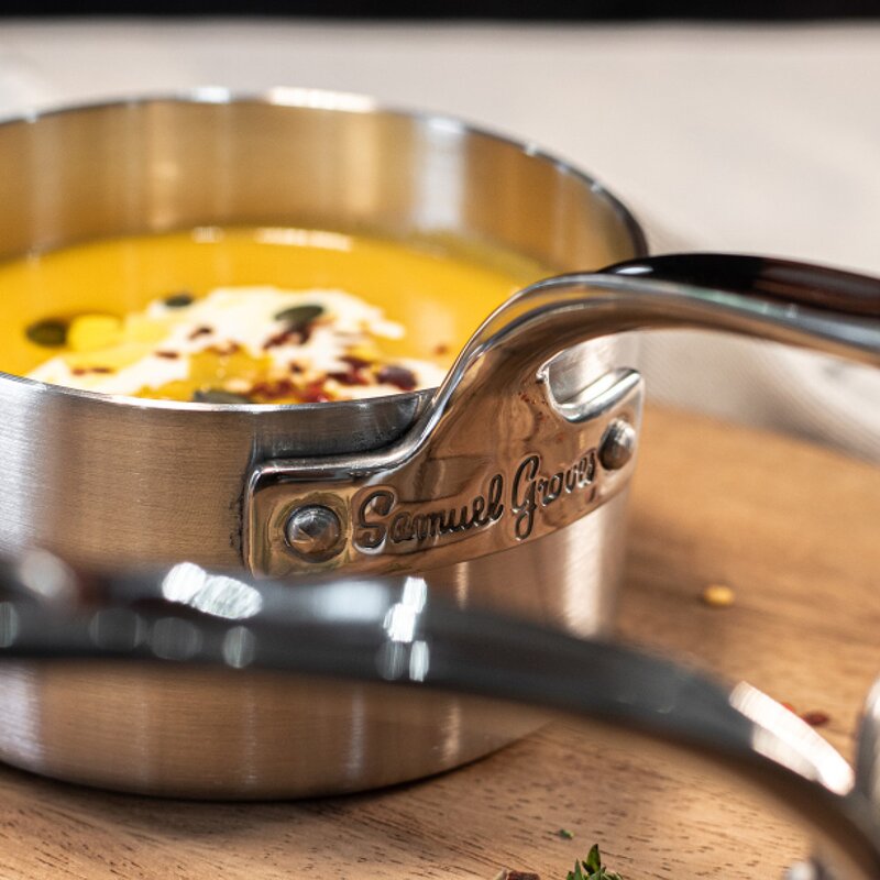 Samuel Groves Serveware minikastrull 9 cm 0,25 L rostfritt stål