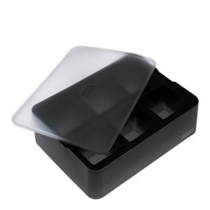 Lurch Isbitform till tärningar 5x5 cm Svart