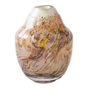 Magnor Unik Skulptur Konstglas 17 cm Brun
