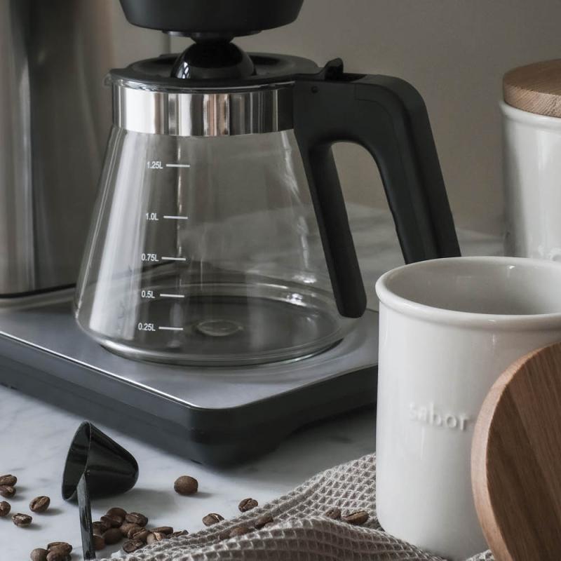 Sabor Ultimate kaffebryggare 1,25 L svart/borstad