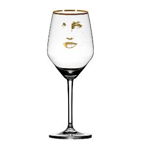 Carolina Gynning Rosé/Vitvinsglas Piece of Me Gold 40 cl