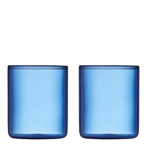 Lyngby Glas Torino shotglass 6 cl 2-pack blå