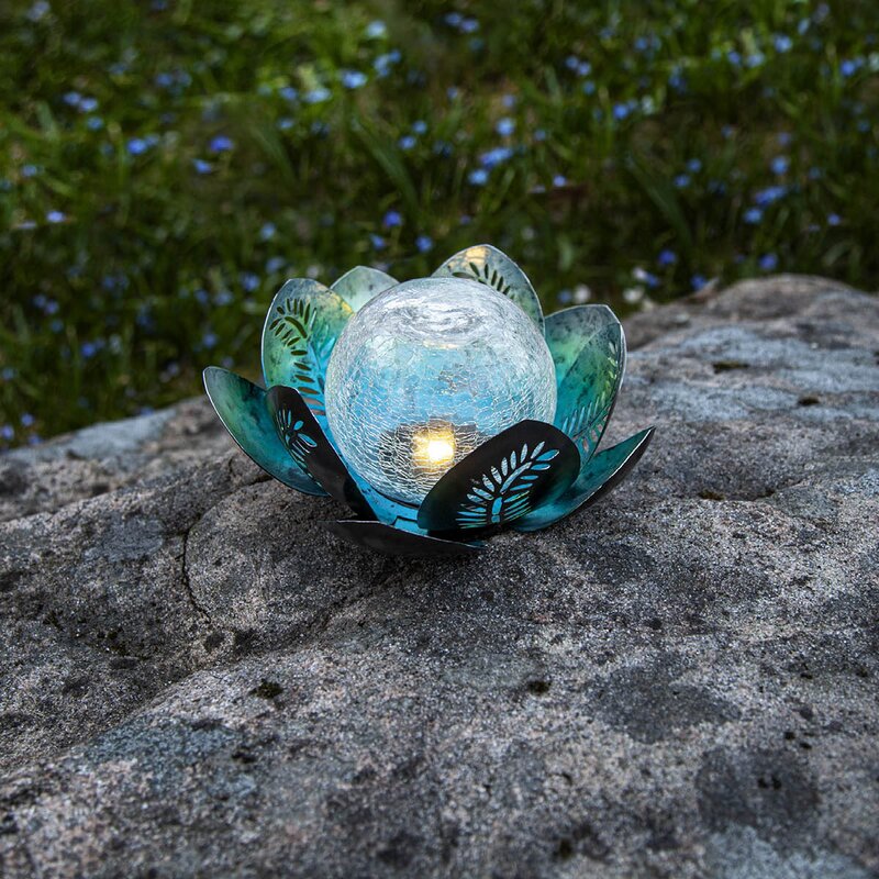 Star Trading Lilly solcellslykta dekoration 482-81 12x24 cm silver