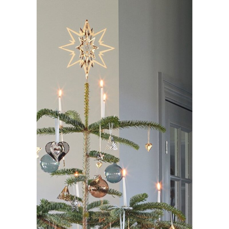 Georg Jensen Julstjärna Top Star 17 cm Guld