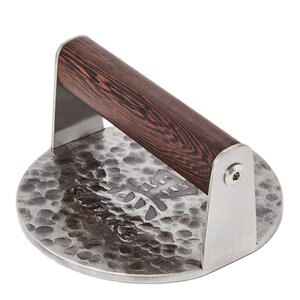 Satake Kuro hamburgerpress 14 cm brun/rostfri