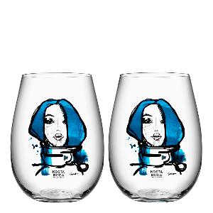 Kosta Boda All About You Tumbler 57 cl 2-pack Miss You