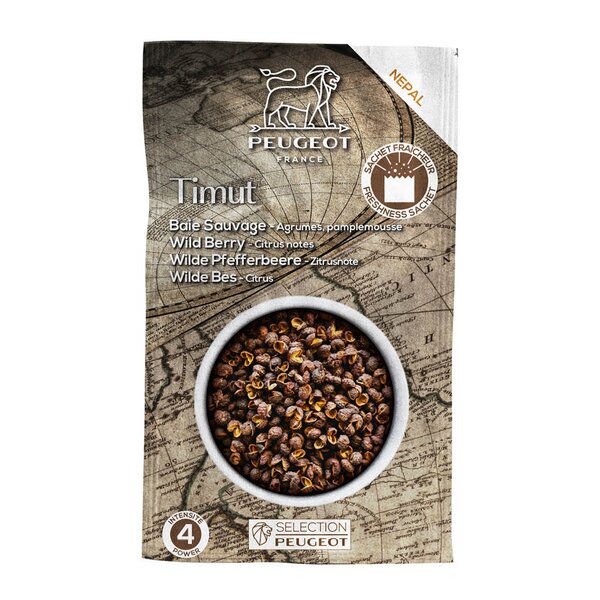 Peugeot Vildpeppar Timut Nepal 4x10g