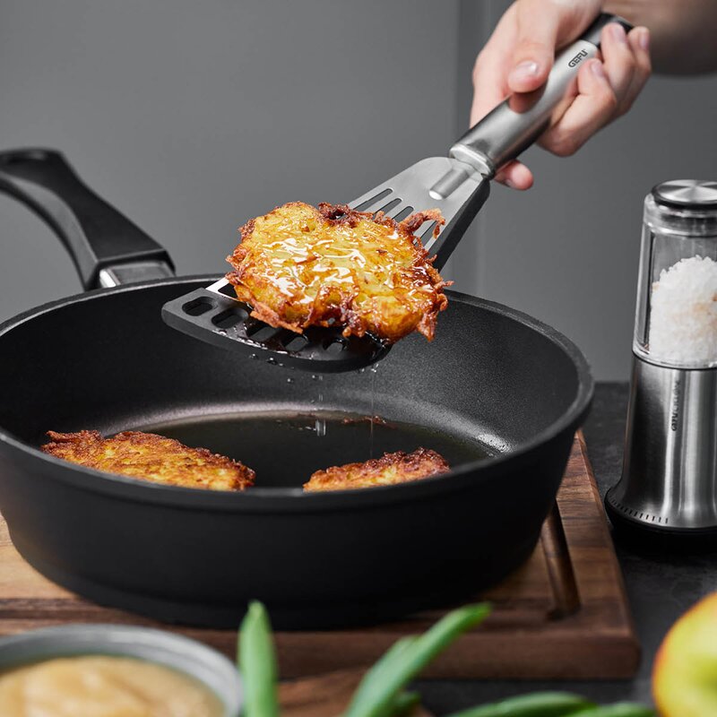 Gefu Primeline stekspade 31 cm stål/svart