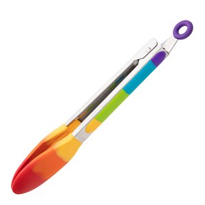 Taylor-s Tång silikon 23 cm regnbågsfärgad