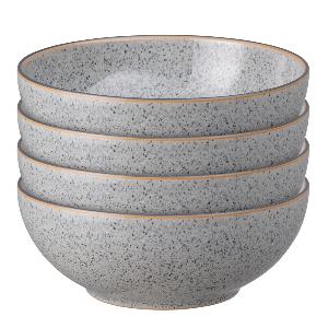 Denby Studio Skål 17 cm 4-pack Grå