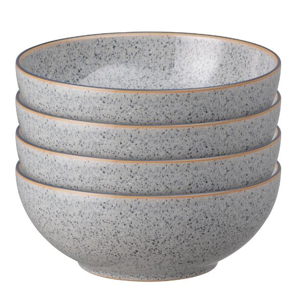 Denby Studio Skål 17 cm 4-pack Grå