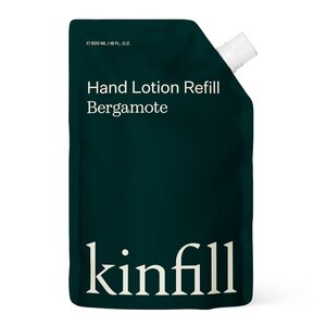 Kinfill Refill handkräm 500 ml bergamote