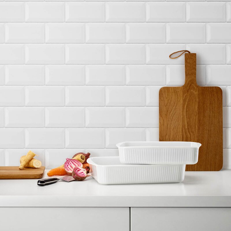 Eva Trio Legio Nova ugnsform 3-pack vit