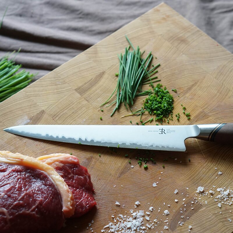 Ryda Knives A-73 skalkniv 9 cm olivträ/stål