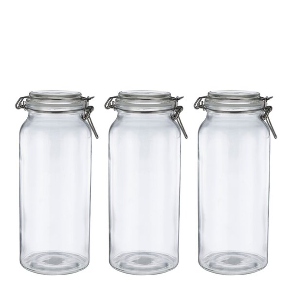 Modern House Sogn glasburkset 1,2 L 3-pack klar