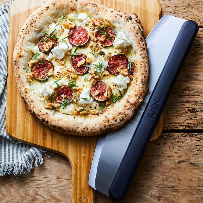 Ooni Rocker Blade pizzaskärare 38 cm stål/svart