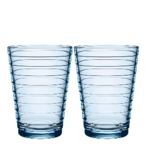 iittala Aino Aalto Glas 33 cl 2-pack Aqua
