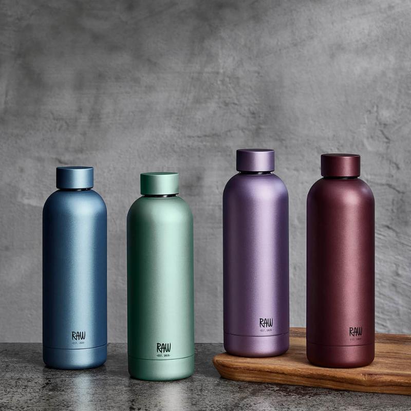Aida Raw To Go Termosflaska 0,5 L Matt ljusblå 