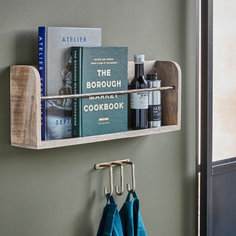 House Doctor Maga vägghylla 60x21 cm mangoträ