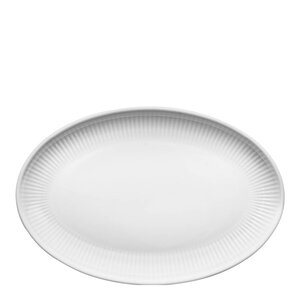 Eva Trio Legio Nova oval tallrik 24,5?cm vit