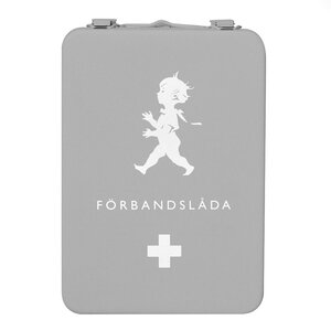 SOLSTICKAN Förbandslåda / Medicinskåp Grå