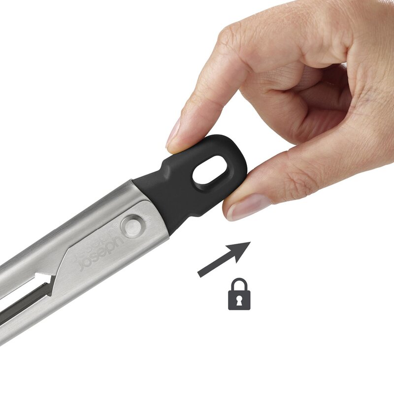 Joseph Joseph Elevate Fusion tång 2-pack svart