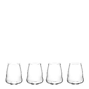 Riedel SL Stemless Wings Pinot Noir/Nebbiolo Wine Glass (4-Pk