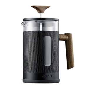 Graef Kaffepress MFP22 800 ml svart/trä