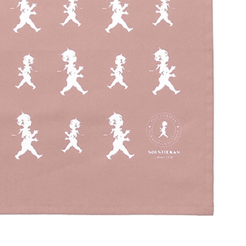 SOLSTICKAN Handduk Halvlinne 50x70 cm Rosa